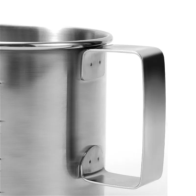 Stainless Steel Measuring Cup 200 mL Milk Tea Coffee Liquid Measuring Cup With Scale Food Grade 304 SUS Never Rust 200 cc