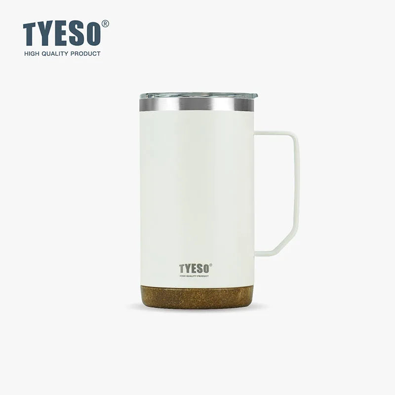 TS-8836/TS-8837 Double-Layer Stainless Steel Table Coffee Cup with Handle Vacuum Flasks & Thermoses Category