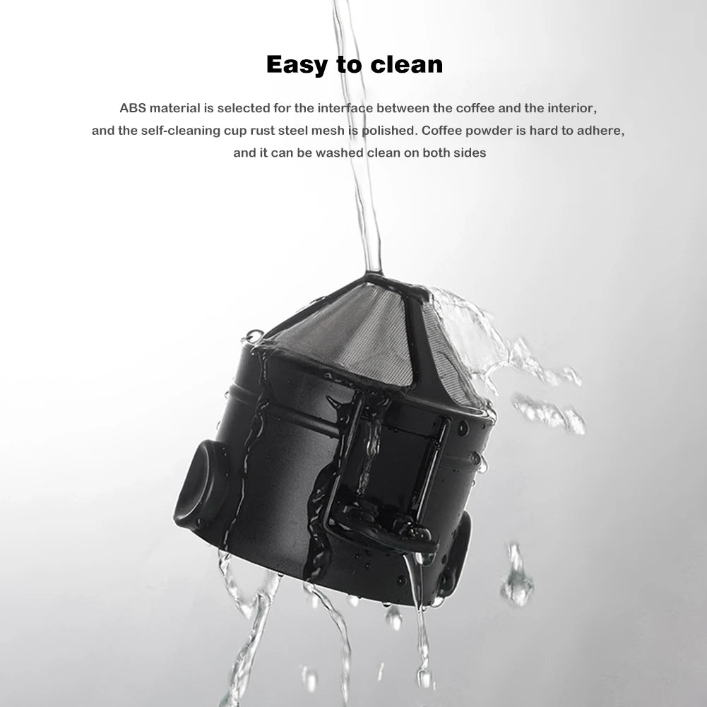Pour Over Coffee Maker Home Coffee Filter Stainless Steel Coffee Dripper Easy To Clean for Travel Camping for Drip Coffee & Tea