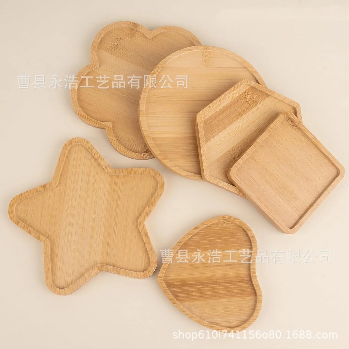 Teacup Mat Bamboo Cup Mat Placemat Flowerpot Cross-Border Rectangular Shaped More SizesDIYSucculent Pad Coffee Cup Mat