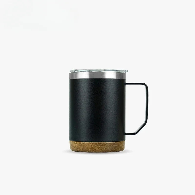 TS-8836/TS-8837 Double-Layer Stainless Steel Table Coffee Cup with Handle Vacuum Flasks & Thermoses Category