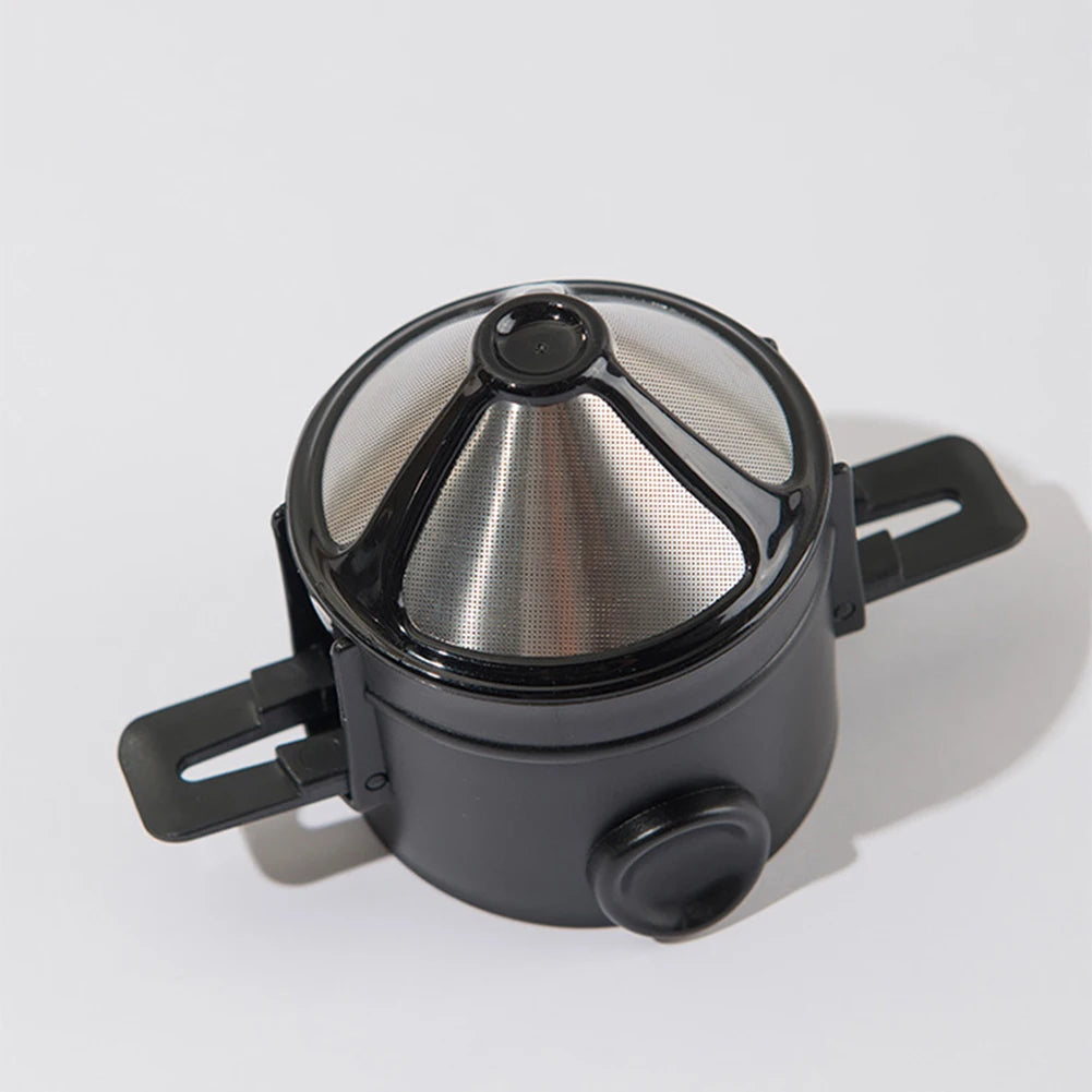 Pour Over Coffee Maker Home Coffee Filter Stainless Steel Coffee Dripper Easy To Clean for Travel Camping for Drip Coffee & Tea