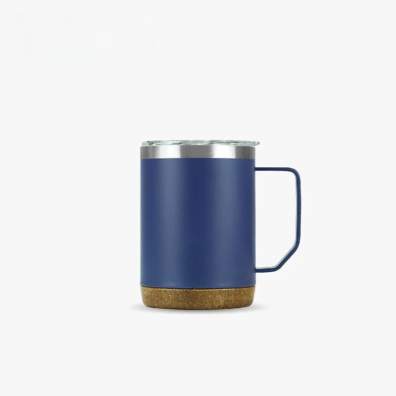 TS-8836/TS-8837 Double-Layer Stainless Steel Table Coffee Cup with Handle Vacuum Flasks & Thermoses Category