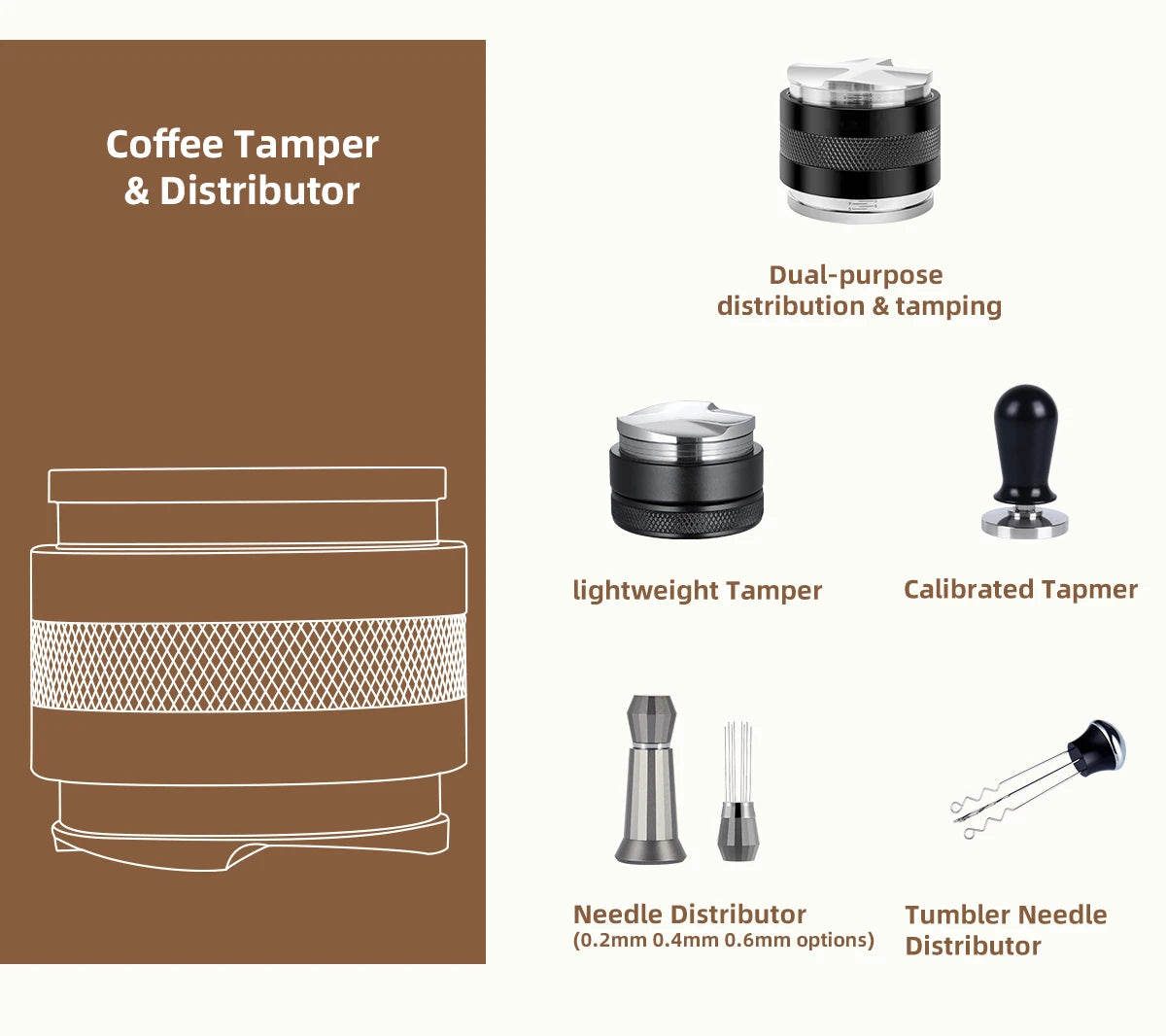 Wholesale Travel Hand Shake Adjustable Speed 48mm Flat Burr Cordless Reusable Washable Manual Coffee Grinder Mill Machine