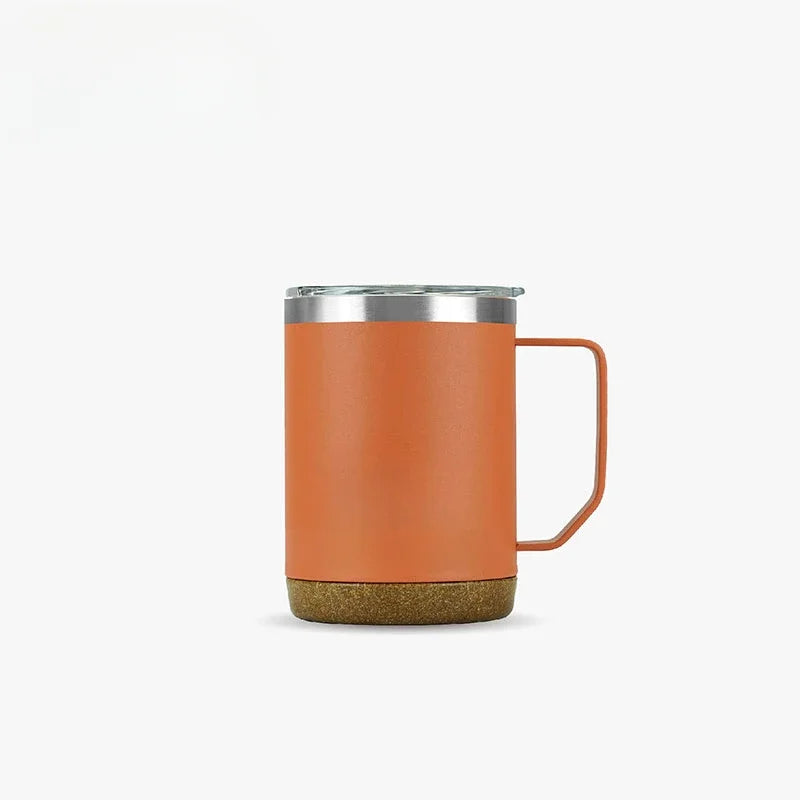 TS-8836/TS-8837 Double-Layer Stainless Steel Table Coffee Cup with Handle Vacuum Flasks & Thermoses Category