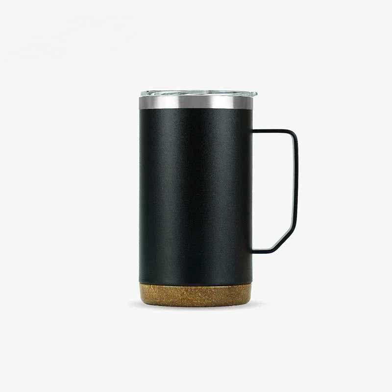 TS-8836/TS-8837 Double-Layer Stainless Steel Table Coffee Cup with Handle Vacuum Flasks & Thermoses Category
