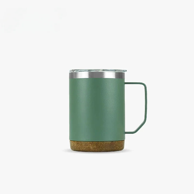 TS-8836/TS-8837 Double-Layer Stainless Steel Table Coffee Cup with Handle Vacuum Flasks & Thermoses Category