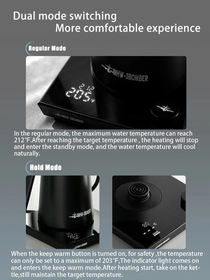 MHW-3BOMBER Gooseneck Kettle | Coffee & Dreams Australia