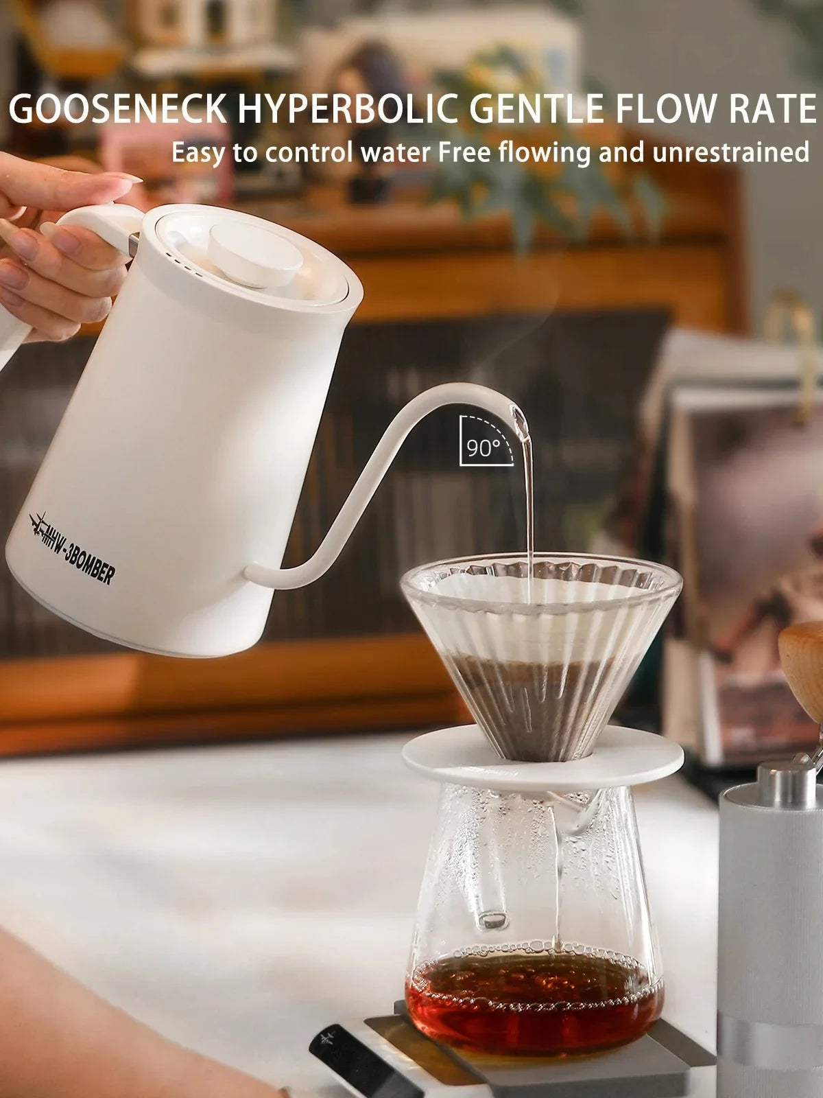 MHW-3BOMBER Gooseneck Kettle | Coffee & Dreams Australia