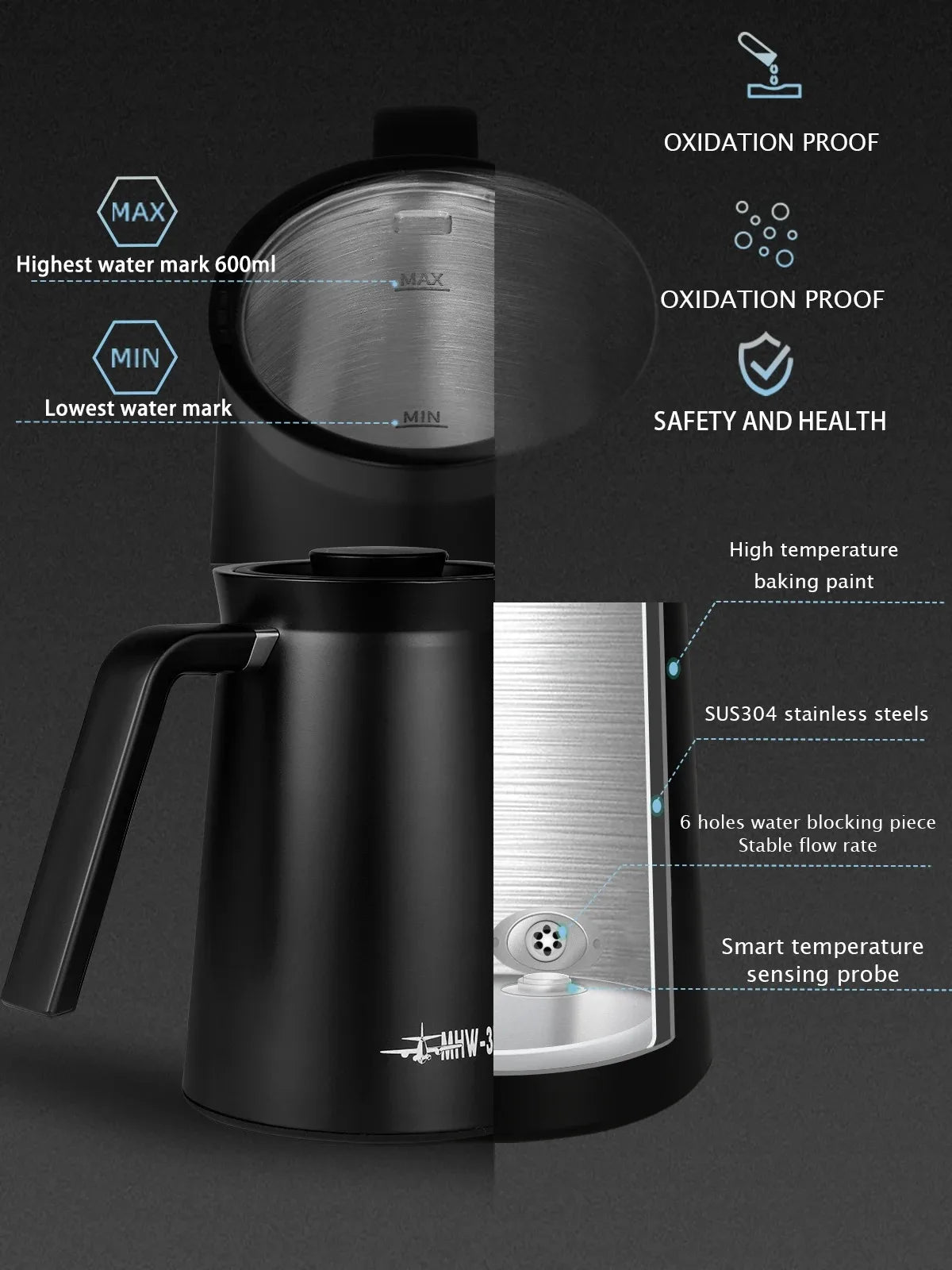 MHW-3BOMBER Gooseneck Kettle | Coffee & Dreams Australia