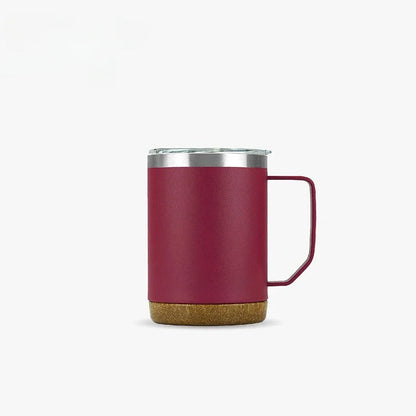 TS-8836/TS-8837 Double-Layer Stainless Steel Table Coffee Cup with Handle Vacuum Flasks & Thermoses Category