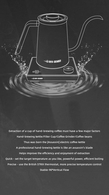 MHW-3BOMBER Gooseneck Kettle | Coffee & Dreams Australia