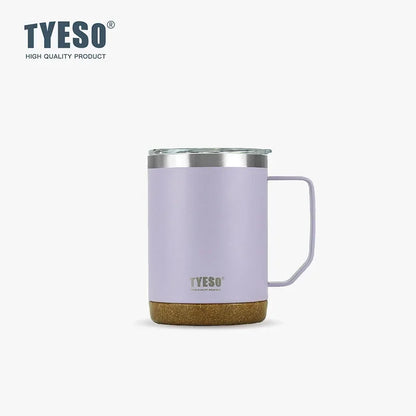 TYESO TS-8836/TS-8837 Double-Layer Stainless Steel Table Coffee Cup with Handle Vacuum Flasks & Thermoses Category