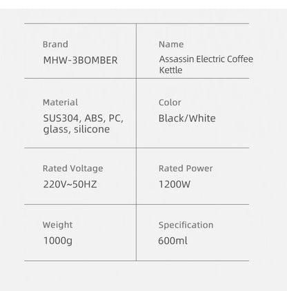 MHW-3BOMBER Gooseneck Kettle | Coffee & Dreams Australia